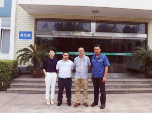 宁德时代质量总监岳嵩一行来米乐（中国）精密指导工作